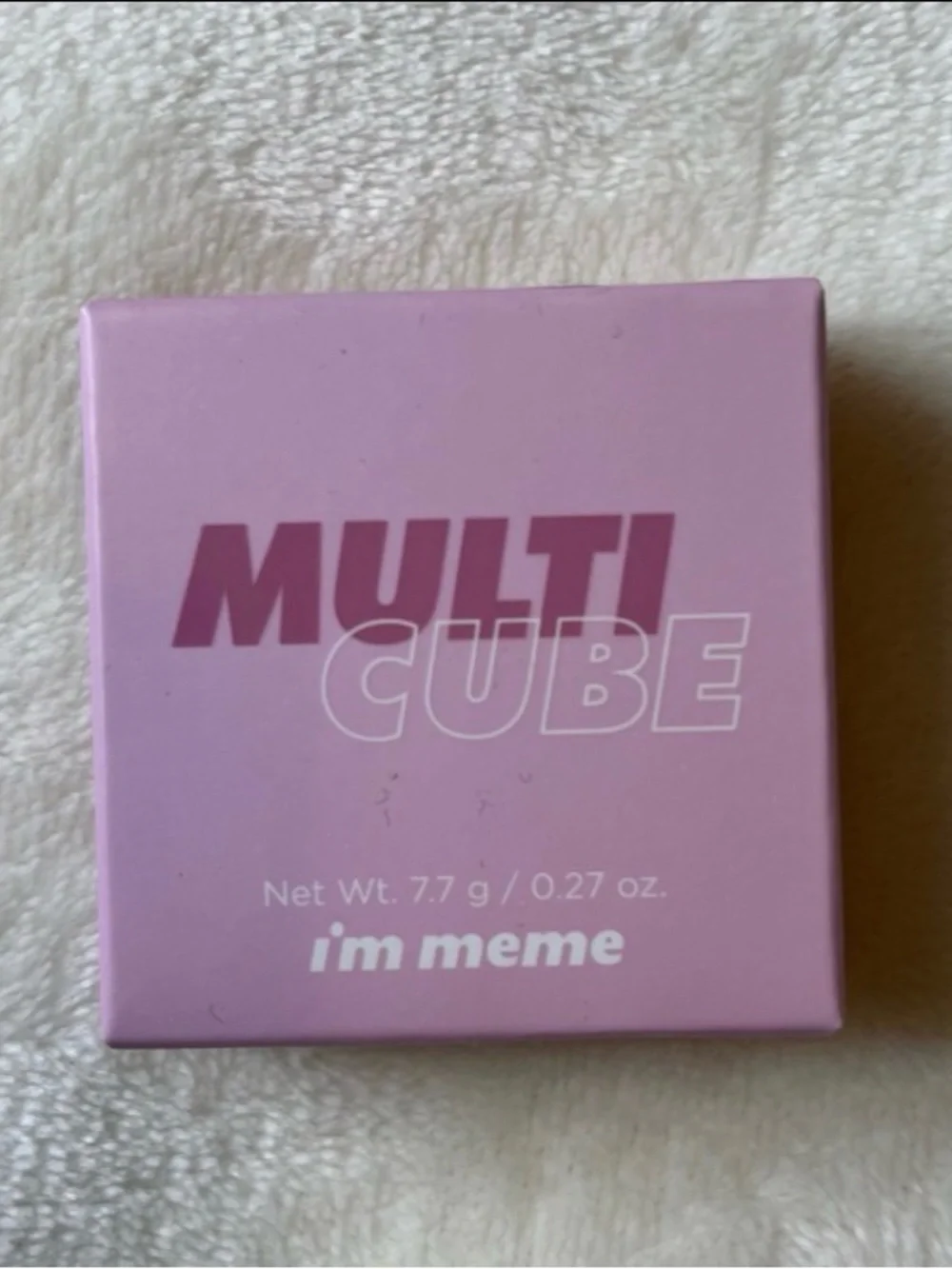 I'm Meme Multi Cube Eyeshadow Palette — Pink Shades